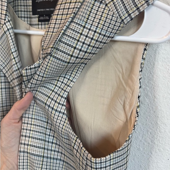 SANCTUARY {Anthropologie} ‘Lonnie’ Plaid Double Breasted Vest - Picture 11 of 12